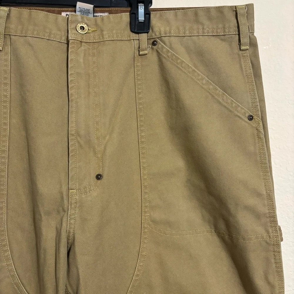 Vintage Polo Ralph Lauren Jeans Pants Mens 38x30 Workwear Canvas Utility Carpent